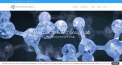 Desktop Screenshot of nanomol.es